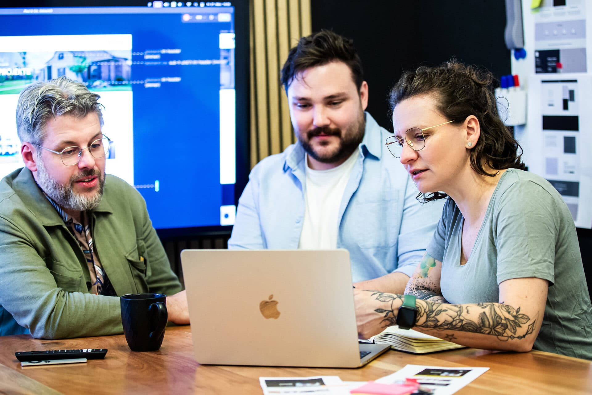 Das MEWIGO-Team bei der gemeinsamen Projektarbeit im Berliner Büro