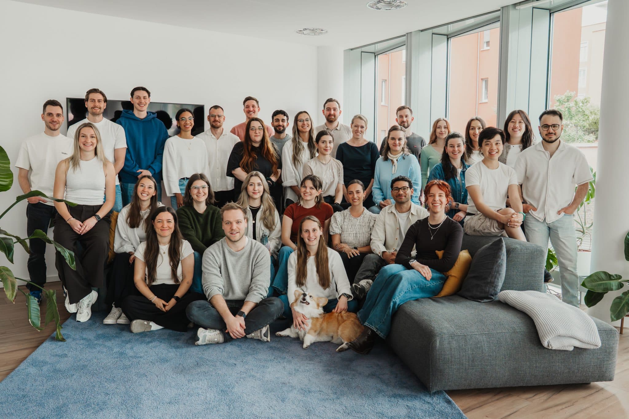 Teamfoto der ZweiDigital Performance Marketing Agentur