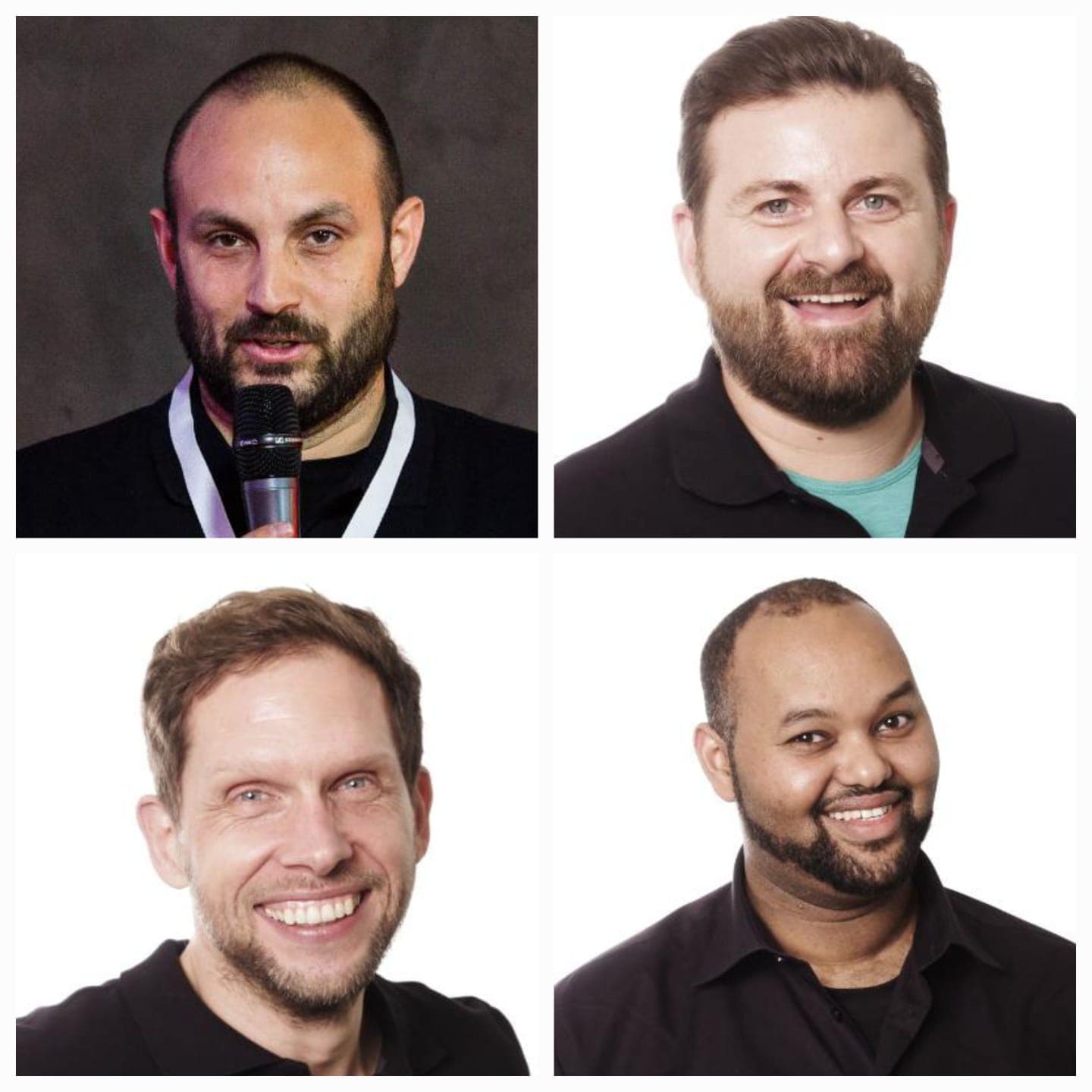 Das Team der Startup Sprint: Ingo Stefes, Ilja Michaelis, Peter Hornik und Georgis Tesfamariam.