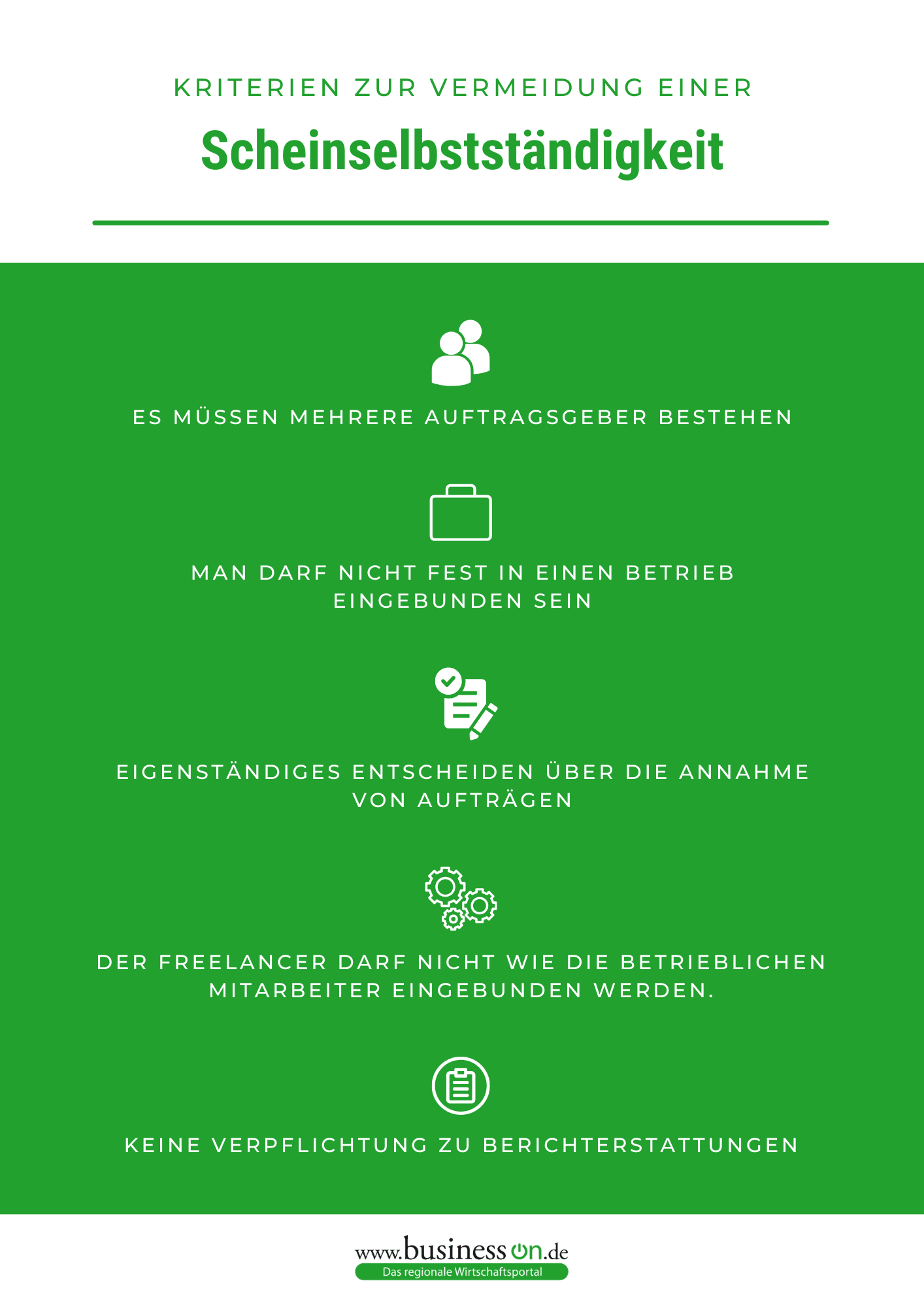 Scheinselbstständigkeit