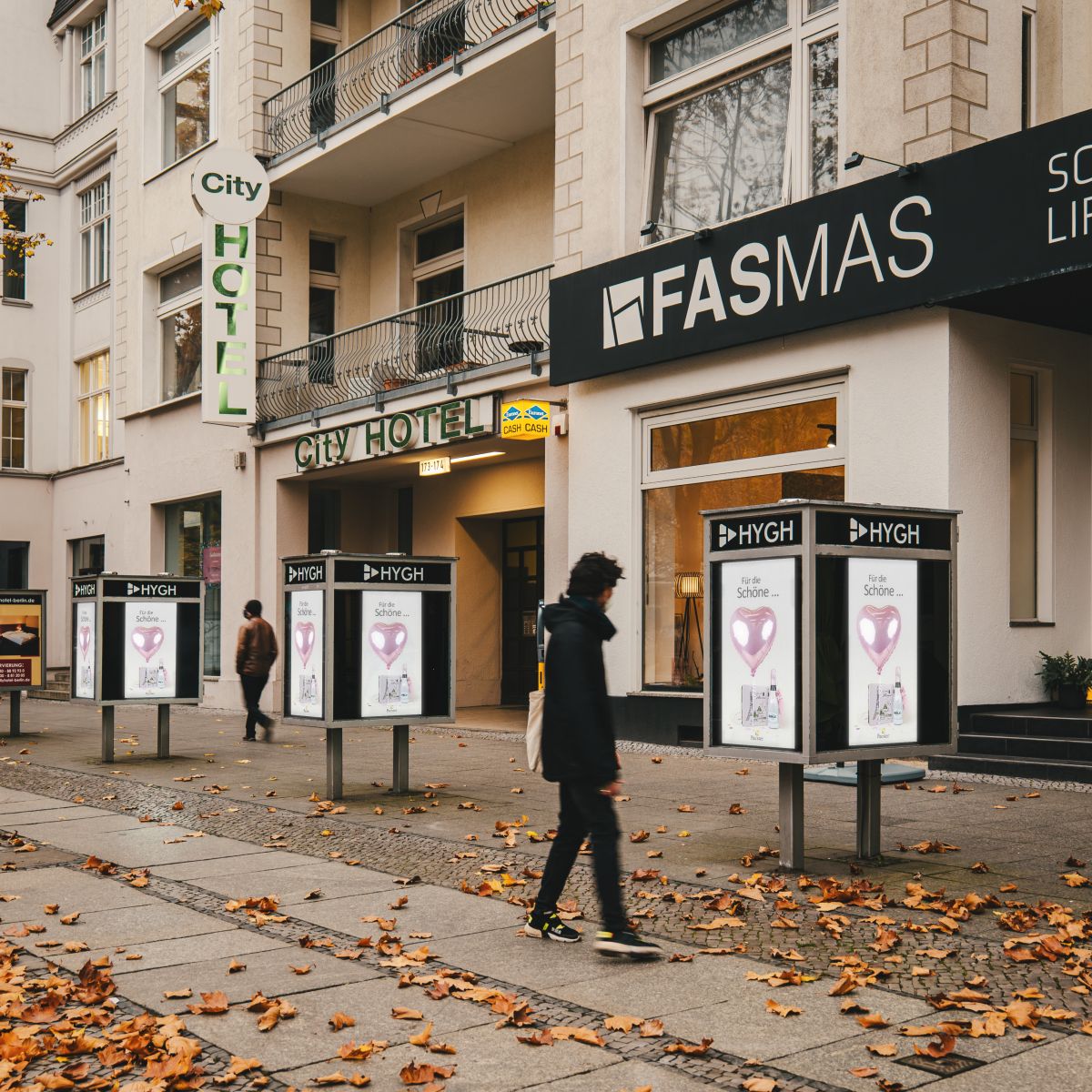 Display aus dem Berliner Premium Netzwerk