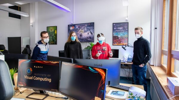 Studierende im Game Studio