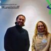 Alexander Miller (Kompetenzzentrum Kunststoff) und Dr. Christine Lötters (Kunststoff-Initiative Bonn/Rhein-Sieg)