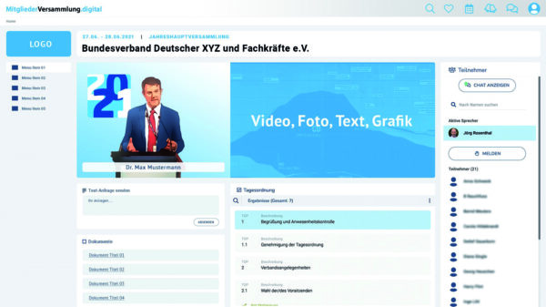 link instinct präsentiert Plattform für digitale Mitgliederversammlungen
