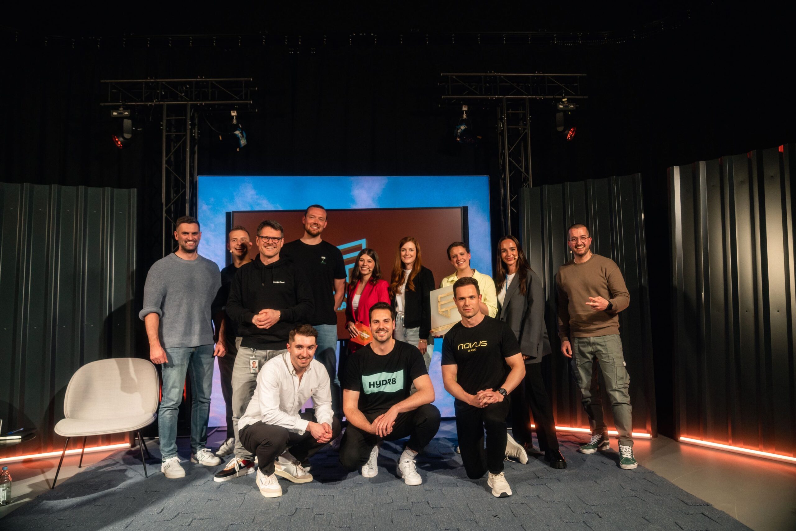 Die vierte Founders League Live Show fand in Berlin statt - Antonia Cox von Pottburri setzte sich gegen ihre Mitstreiter durch. Foto: Foundersleague.de