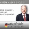 ReqPOOL-COO Achim Röhe spricht im Rahmen des Wirtschaftsgipfel Deutschland über resiliente Unternehmen