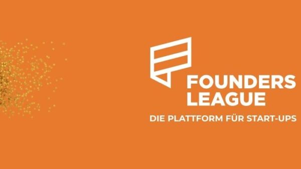 Die Founders League kommt nach Mannheim ins Palazzo. Fünf Start-ups versuchen in einem dreiminütigen Pitch Jury und Publikum zu überzeugen. Bildcredit: Founders League / Linkedin - Screenshot