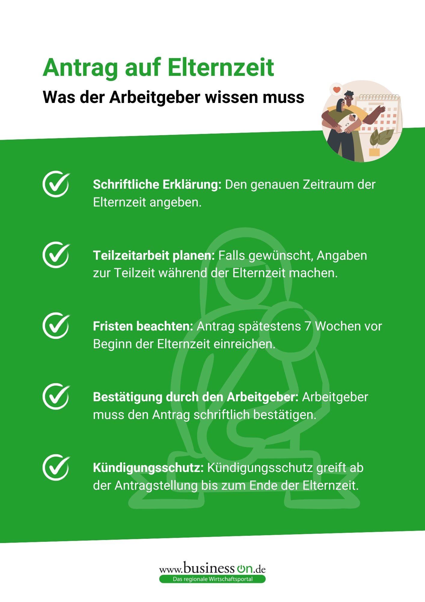 Antrag Elternzeit Arbeitgeber Das gibt es zu beachten