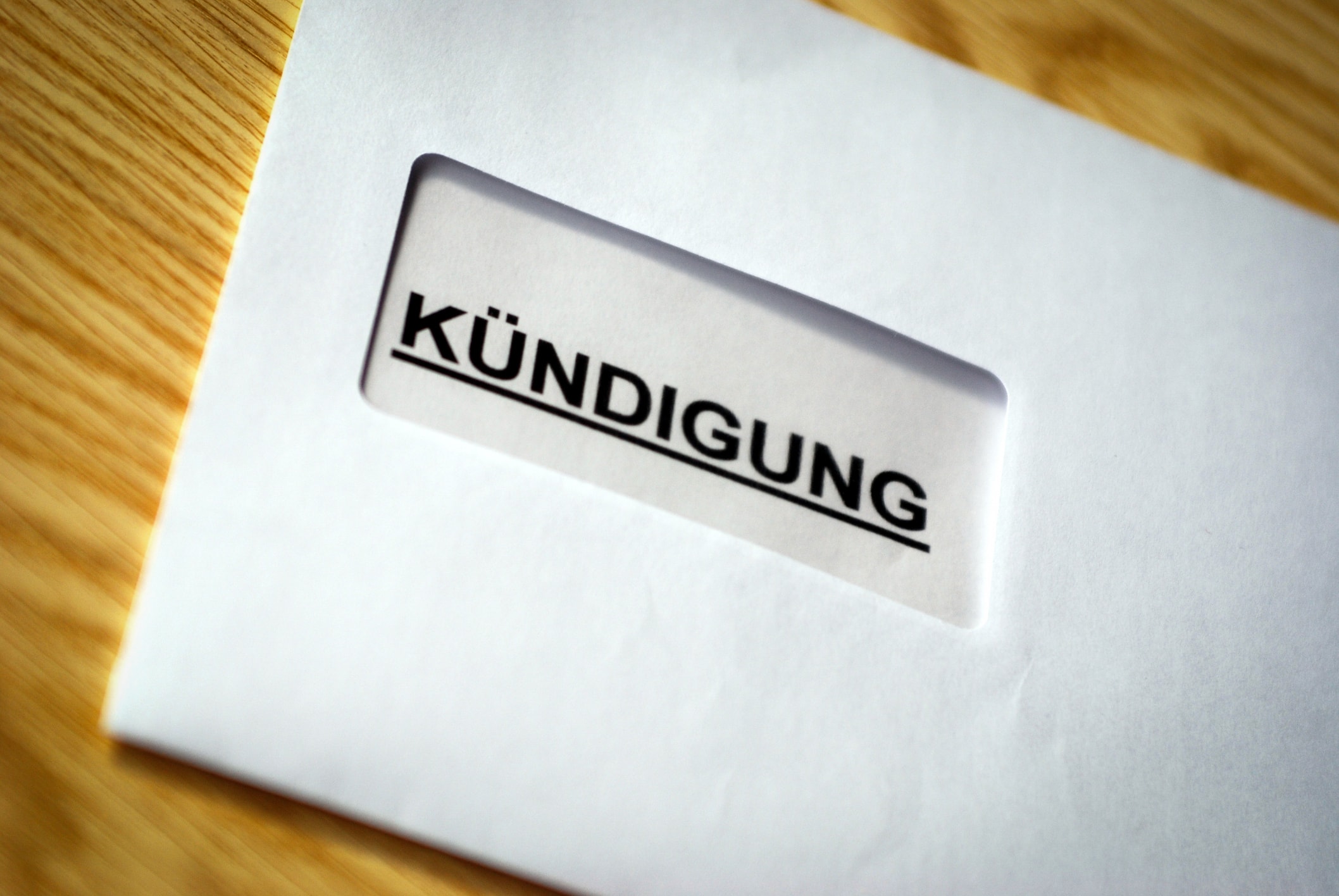 gekündigt zum wann letzter Tag